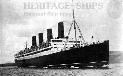 Aquitania 1914