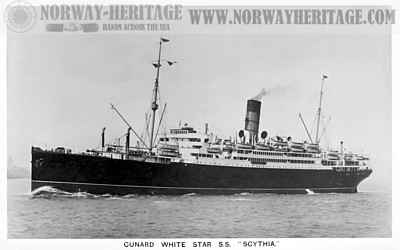 Scythia (2) – Cunard Line steamship