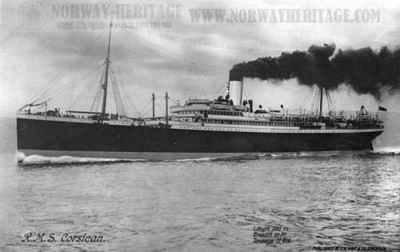 Corsican - Canadian Pacific Line steamship