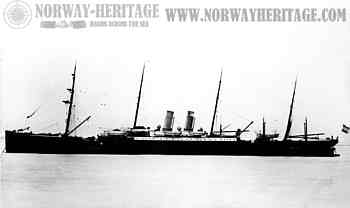 Werra – Norddeutscher Lloyd steamship built 1882 at Glasgow by John…