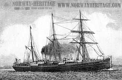  The collision between the Thingvalla and the Geiser - STORY OF THE SURVIVORS 