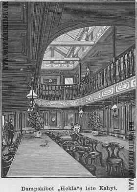 Hekla (2) – First class saloon