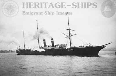 City of Richmond - Inman Line steamship - at New York