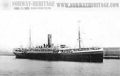 French Line (C.G.T.) steamship La Bourdonnais - ex Scharnhorst