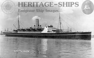 Marglen – Canadian Pacific Line steamship, built 1898 at Belfast by…