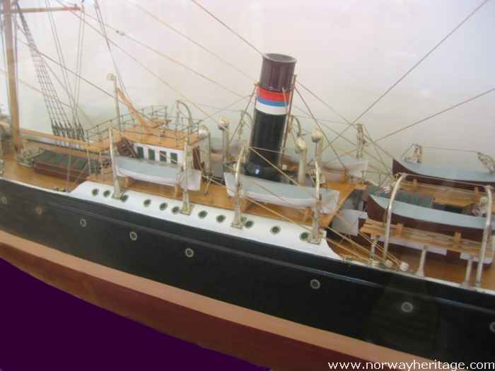 Norwegian American Steamship Company steamer