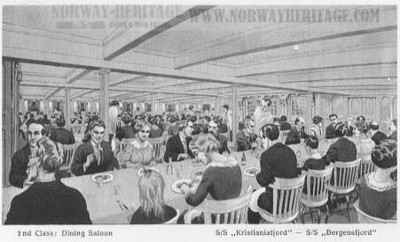2nd class Dining Saloon
