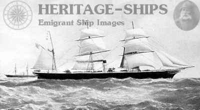 Hibernian - pre 1885 - Allan Line steamship