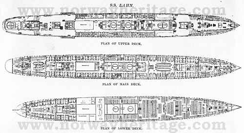 Lahn - deck plan