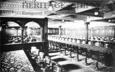 Campania - 1st class dining saloon