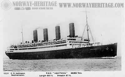 Aquitania, Cunard Line steamship