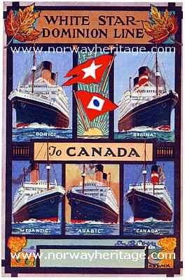 White Star - Dominion Line Canadian service