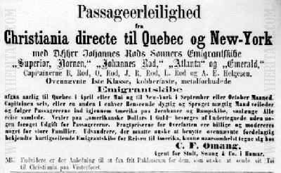 Shipowners Rød - several ships 1867