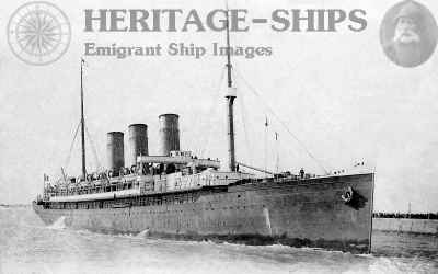 L`Aquitaine - ex Normannia (2) – Built 1890 at Glasgow by Fairfield Shipbuilding & Eng. Co.…