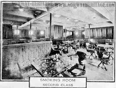 Smoking room 2nd class
