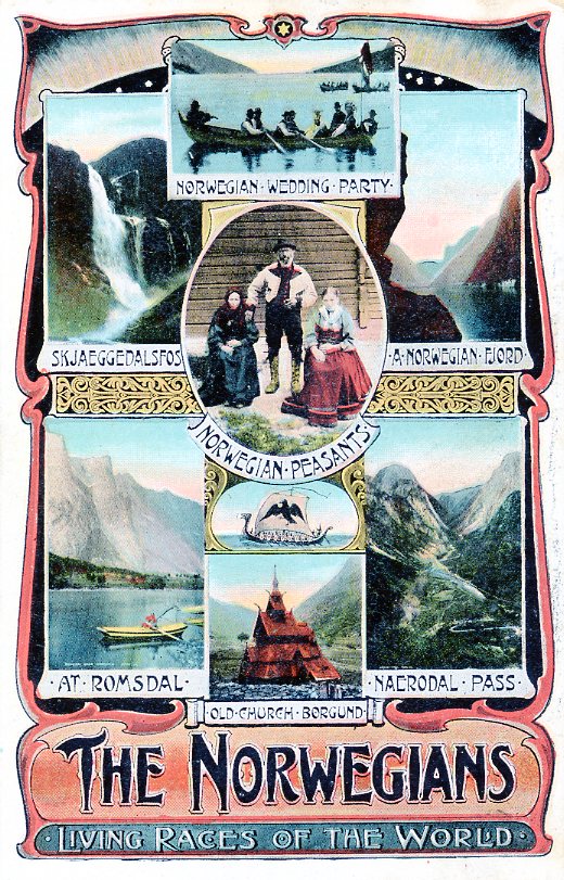 Norwegian Traits - as seen by a traveler to Norway in 1876