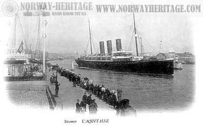 L`Aquitaine, French Line steamship