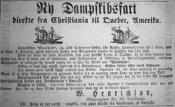 S/S Woodham 1872