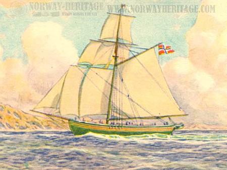The Sloopers - pioneers in Norwegian emigration 