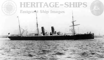 Aurania (1) - photo at sea