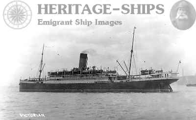 Victorian, Canadian Pacific Line steamship (in Canadian Pacific Line colors)