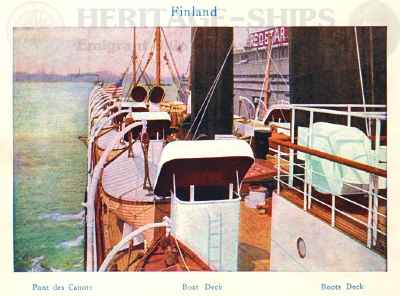 Finland - Boat Deck