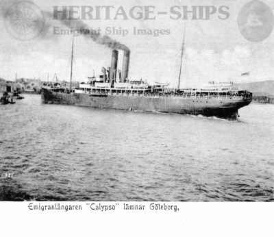 Calypso (2) departing Gothenburg