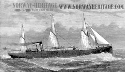 Conditions for emigrants on the voyage from Christiania to Hull 