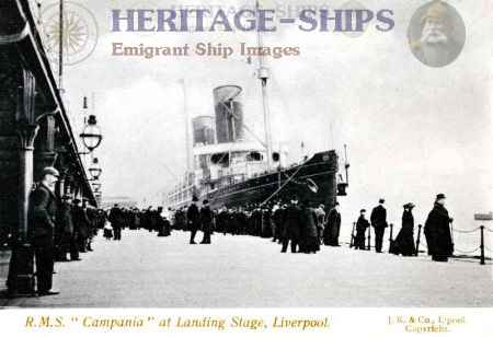 Campania - at the landing stage Liverpool