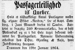 ship Norden - 1864