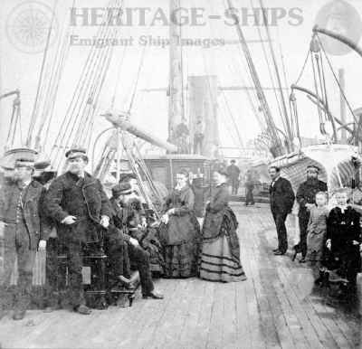 Thuringia (1) - deck scene