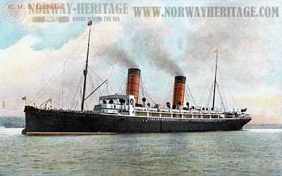 S/S Lucania, Cunard Line