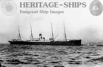 Kensington – Dominion Line steamship built 1893 at Glasgow by J. & G.…