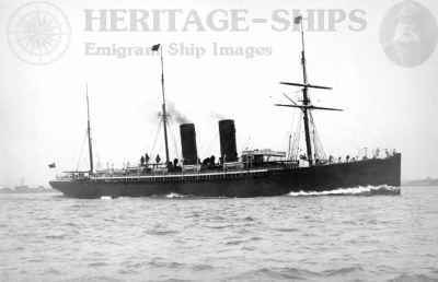 The collision between the S/S Umbria and the S/S Iberia in 1888