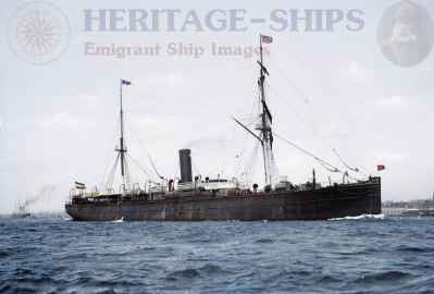 Suevia - Hamburg America Line steamship