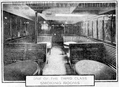 Smoking room 3rd class