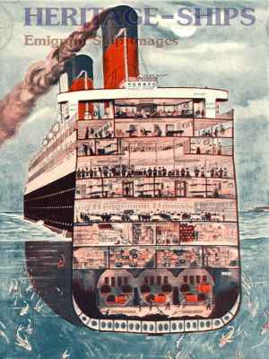 Caronia - sectional view