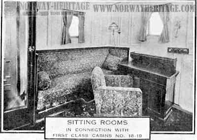 Sitting room 1st class