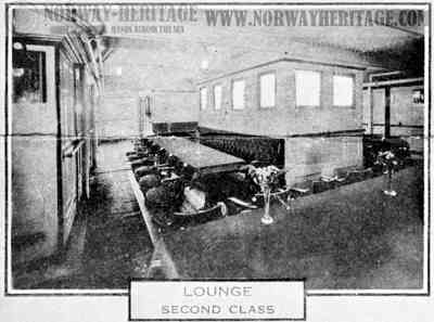 The 2nd class lounge