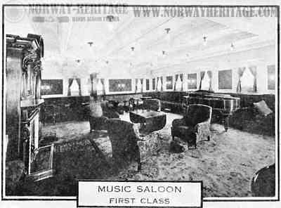 The 1st class music room