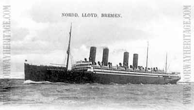 Kaiser Wilhelm II (2) - North German Lloyd steamship