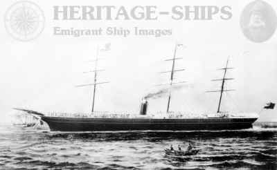 Europa – The Anchor Line steamship Europa