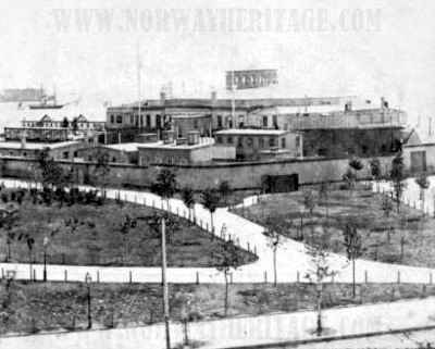THE CASTLE GARDEN FIRE - 1876