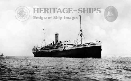 Norddeutscher Lloyd steamship Derfflinger