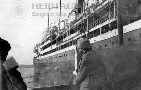 Lusitania off Queenstown
