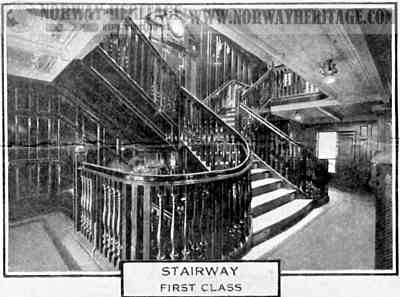 Stairway to 1st class