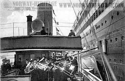 Amerika departing Hamburg