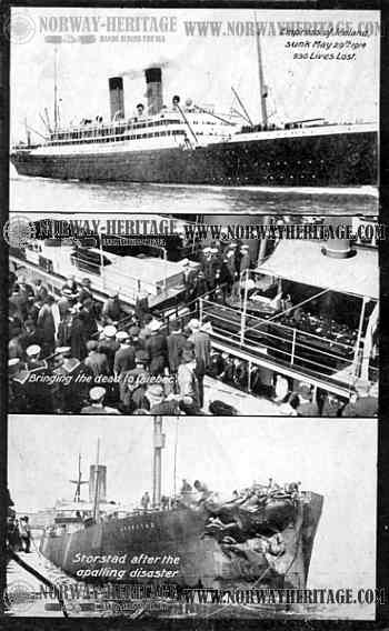 Empress of Ireland and Storstad