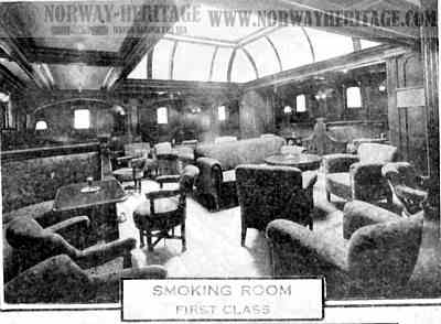 Smoking room 1st class