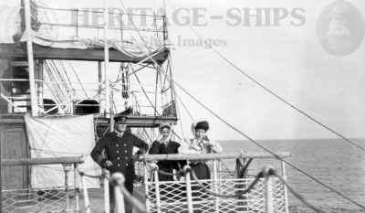 Umbria - Capt. Charles and passengers